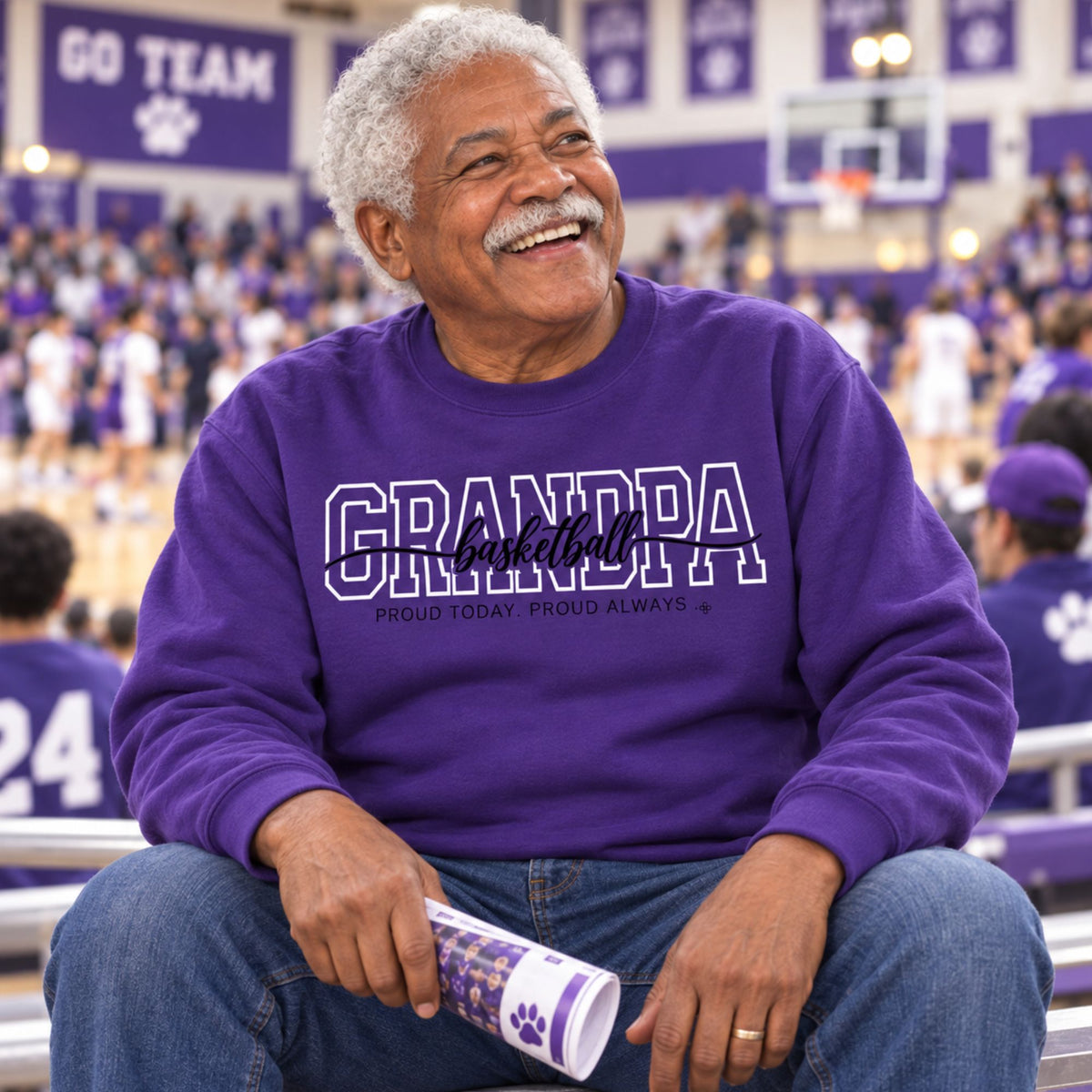 basketball grandpa sweatshirt full