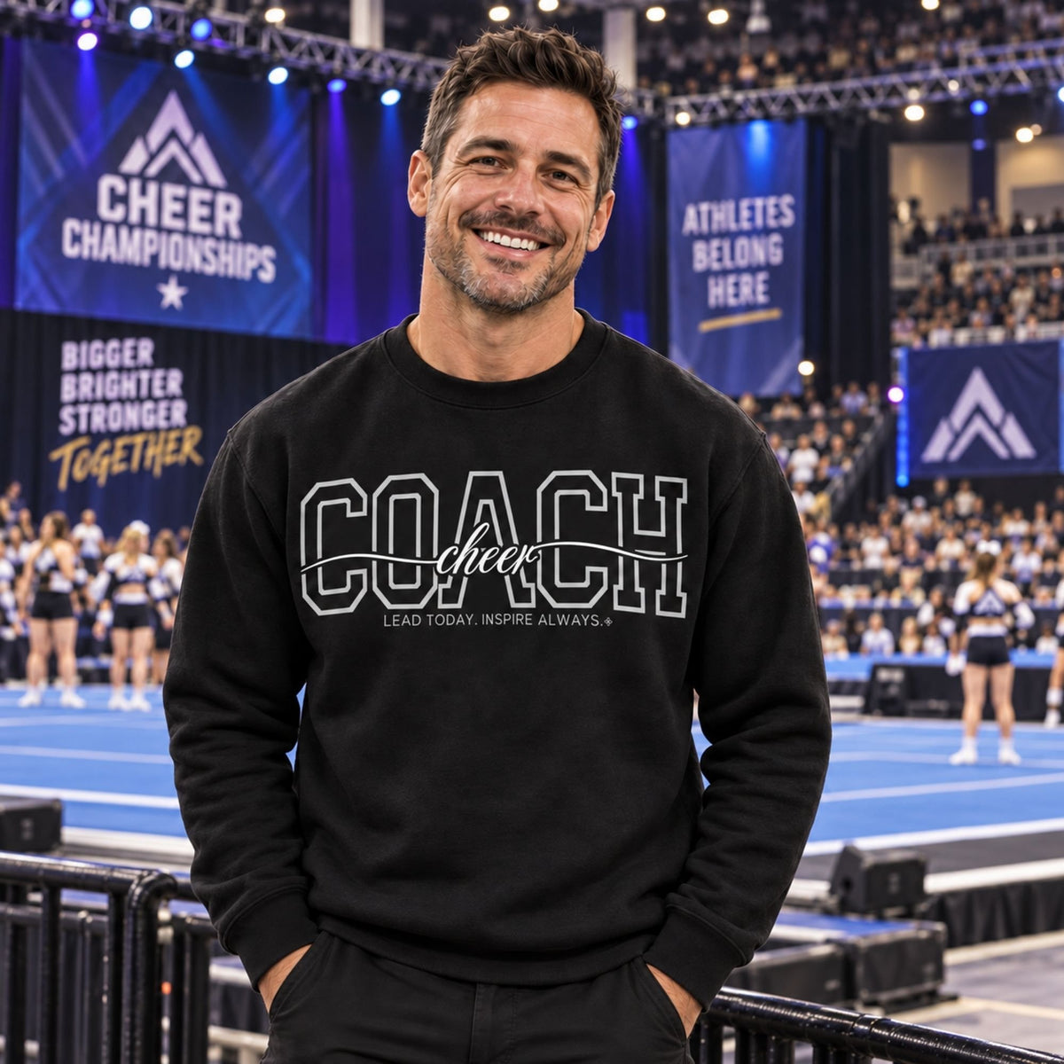 cheer coach sweatshirt full