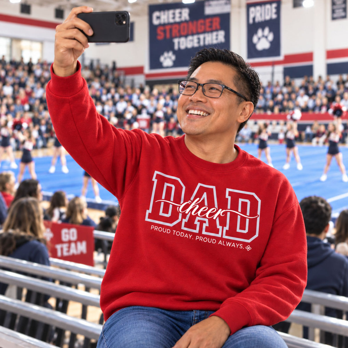 cheer dad sweatshirt full