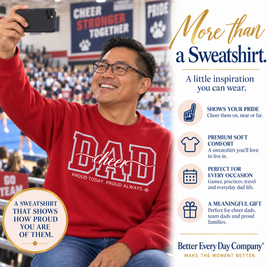 cheer dad sweatshirt main