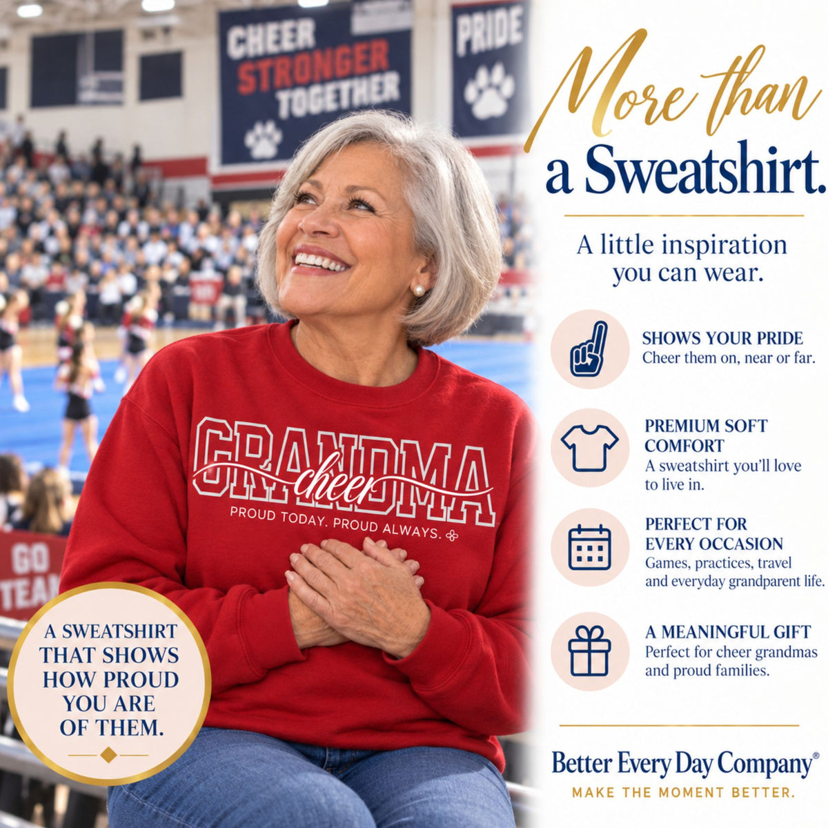 cheer grandma sweatshirt main