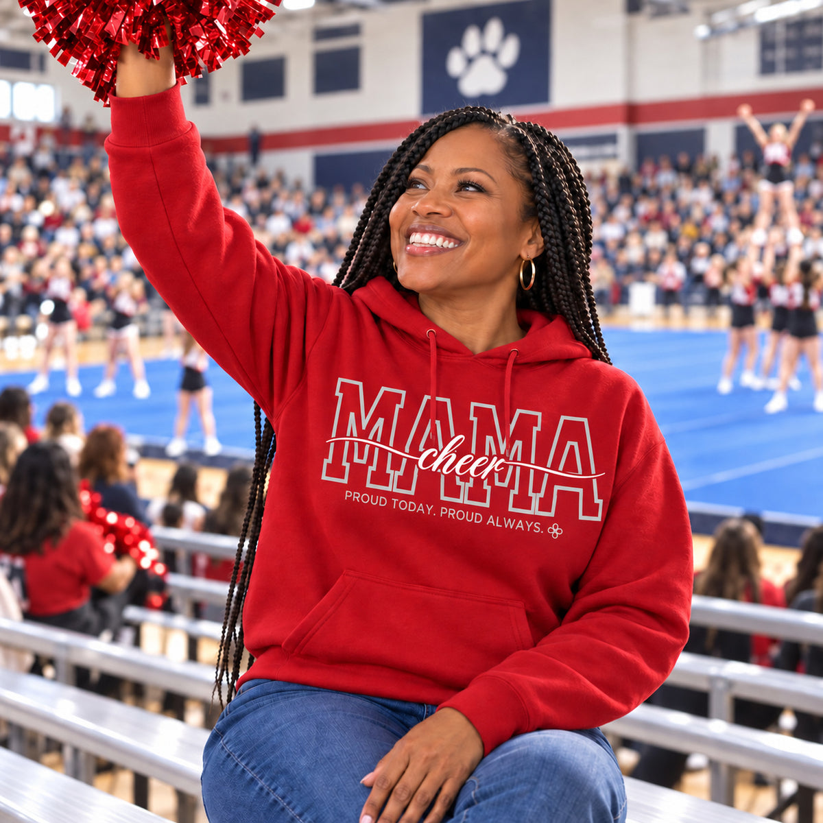 Cheer Mama Hoodie - full photo