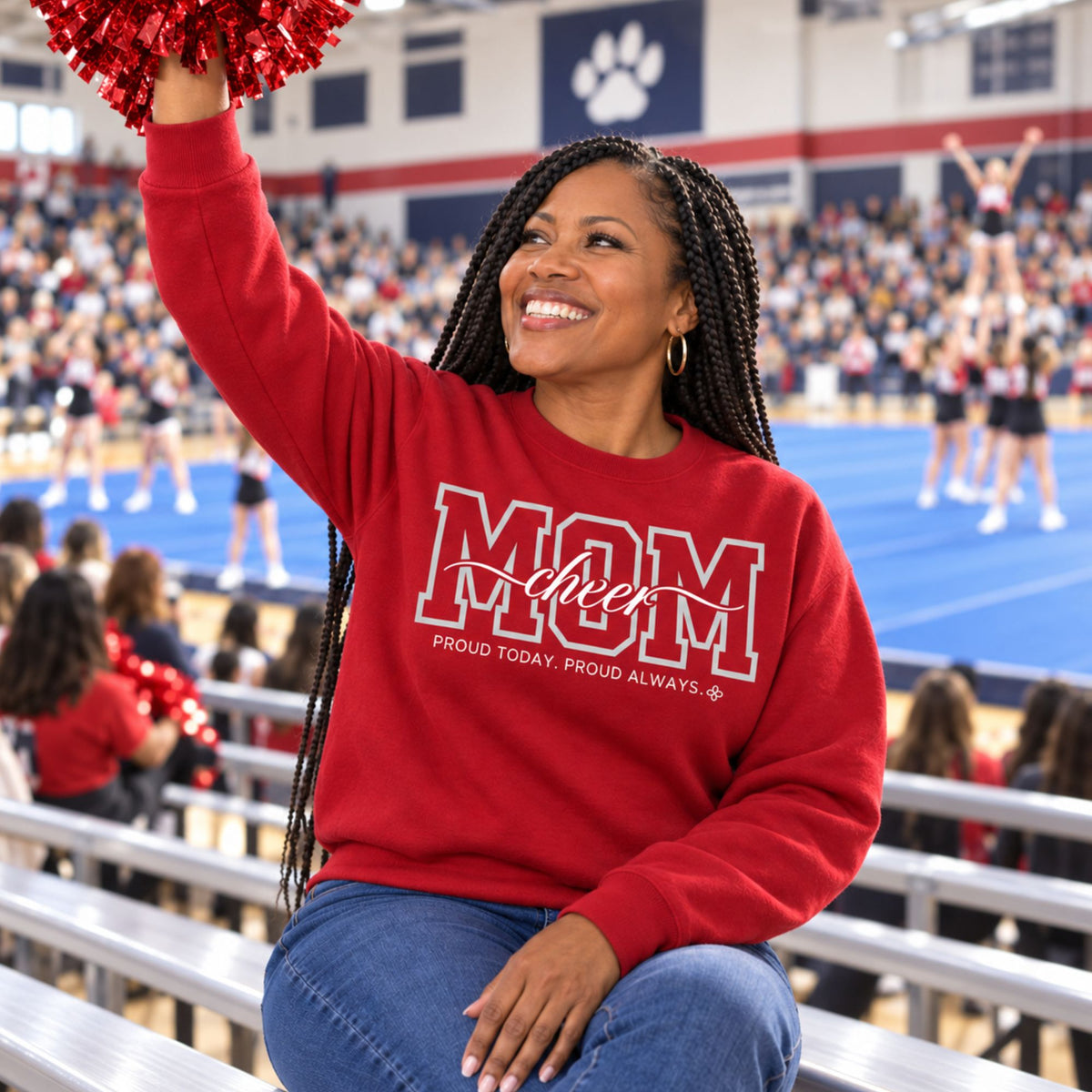 cheer mom sweatshirt full