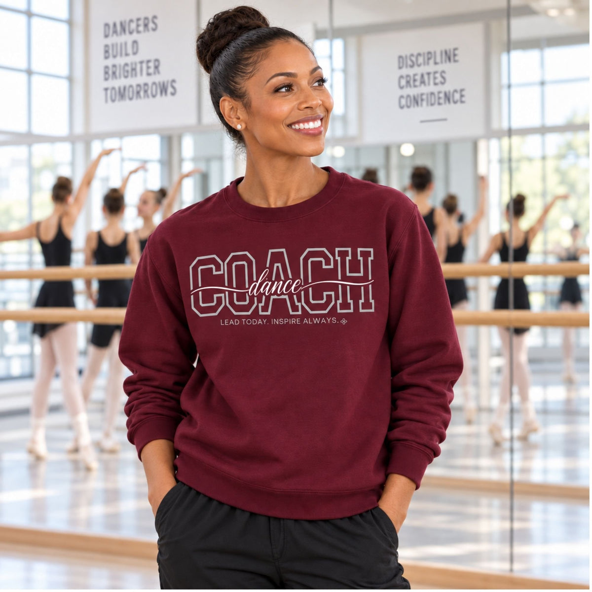 dance coach sweatshirt full