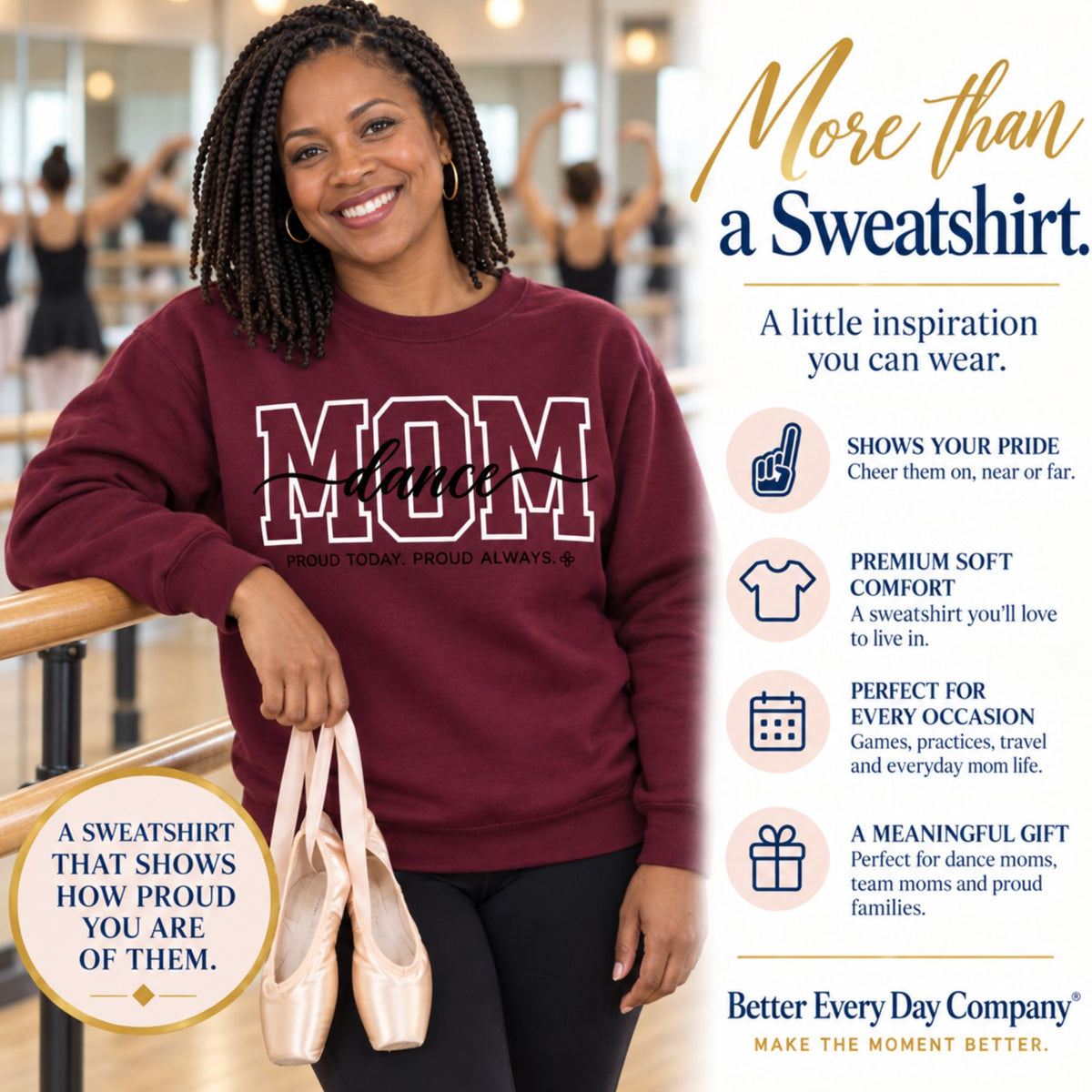 dance mom sweatshirt main
