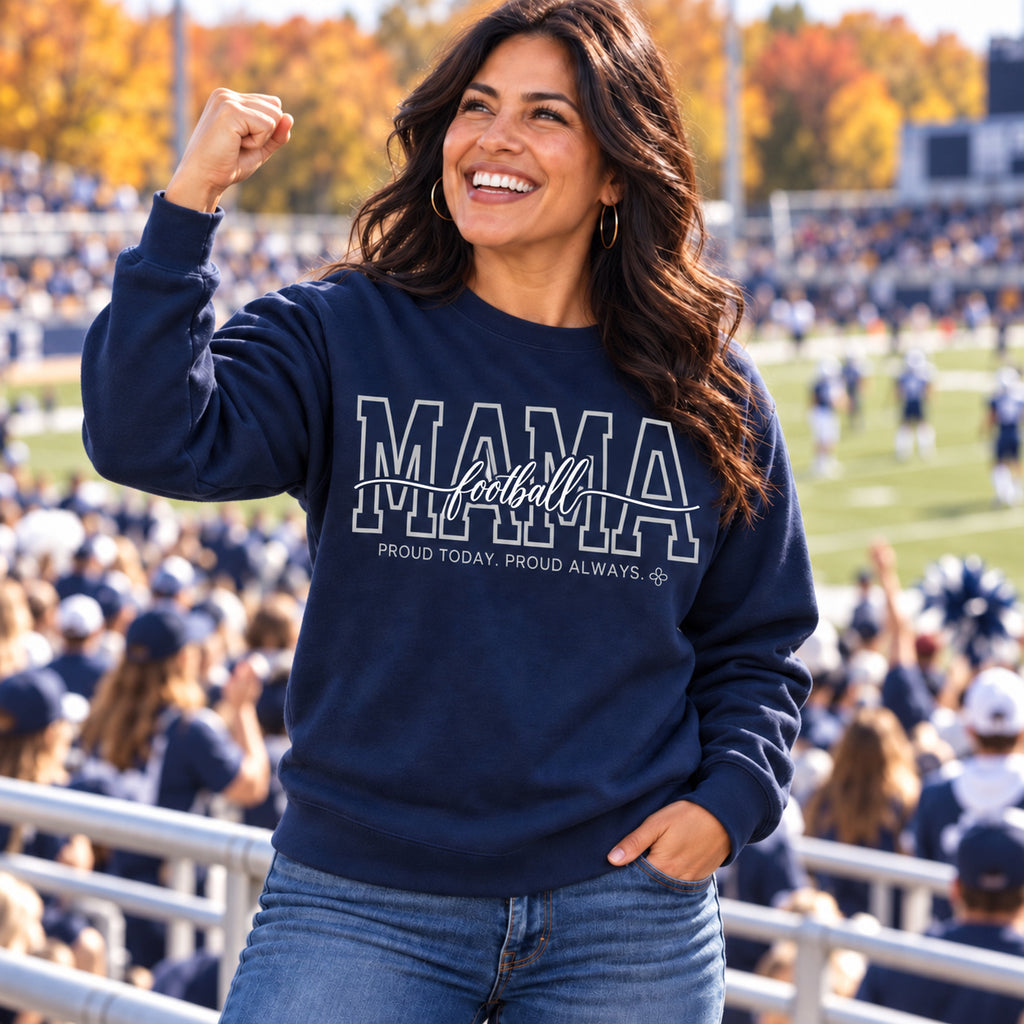Football Mama Sweatshirt - full photo