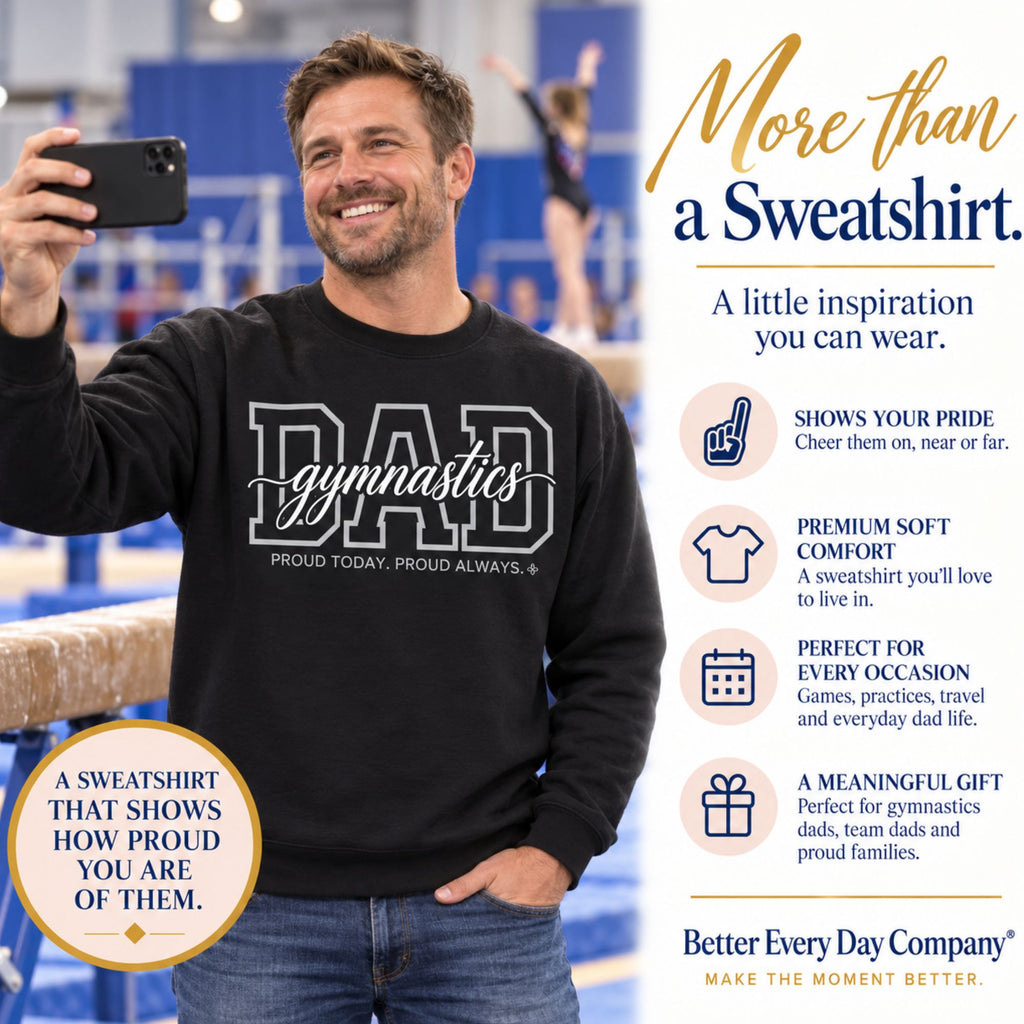 gymnastics dad sweatshirt main