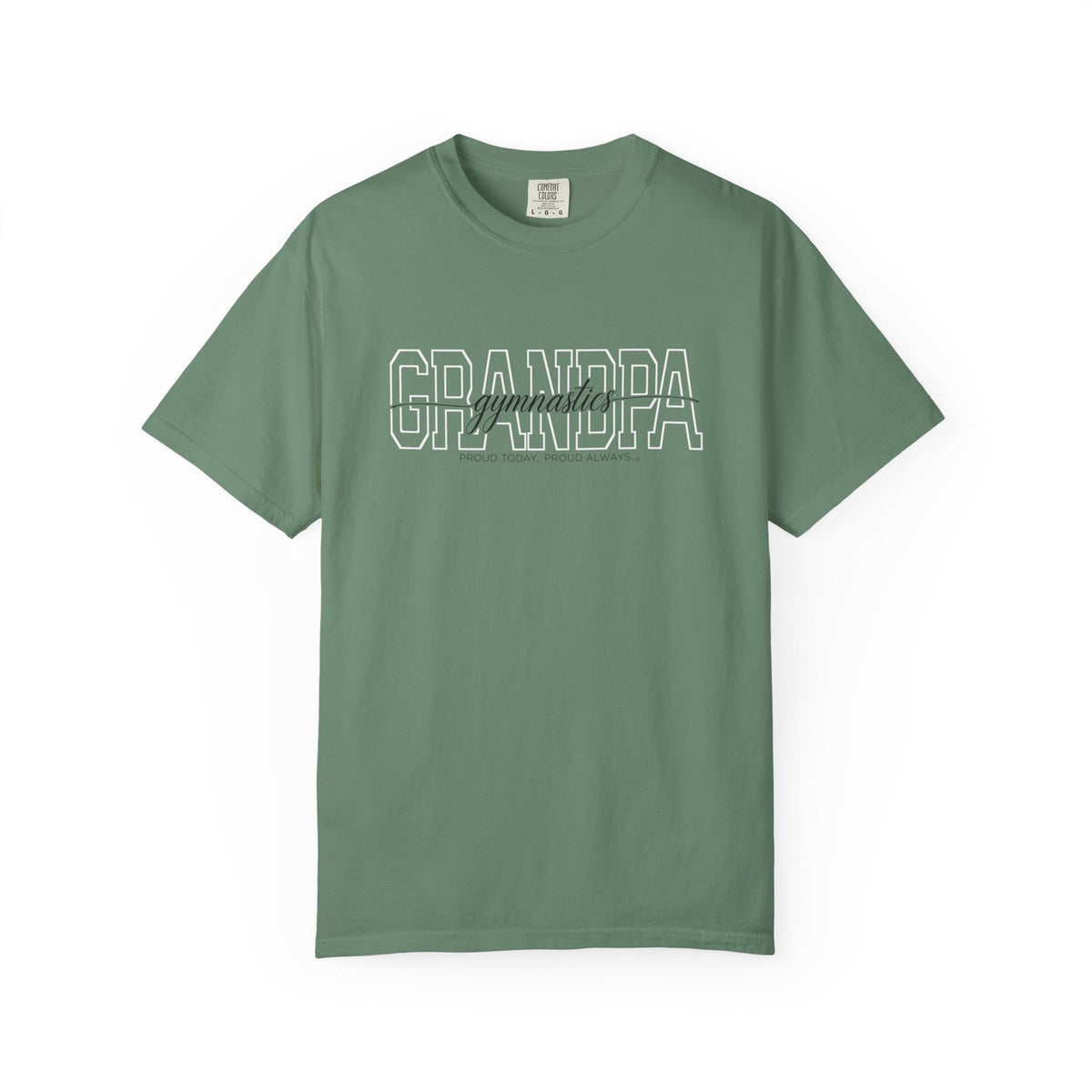 Gymnastics Grandpa shirt - Kelly Green