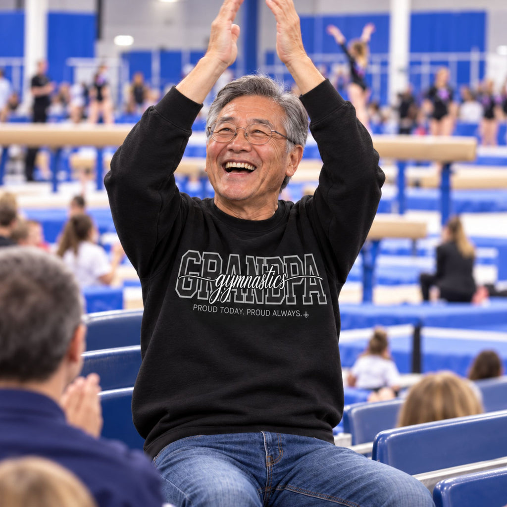 gymnastics grandpa sweatshirt full