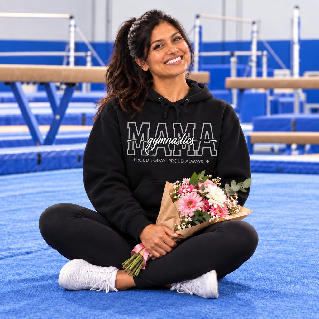 Gymnastics Mama Hoodie - full photo