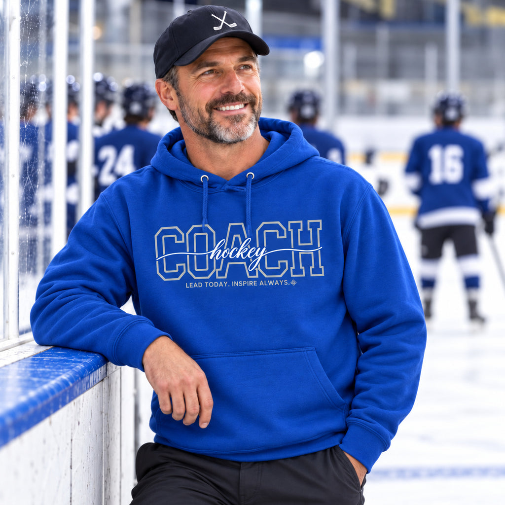 Hockey Coach Hoodie - full photo