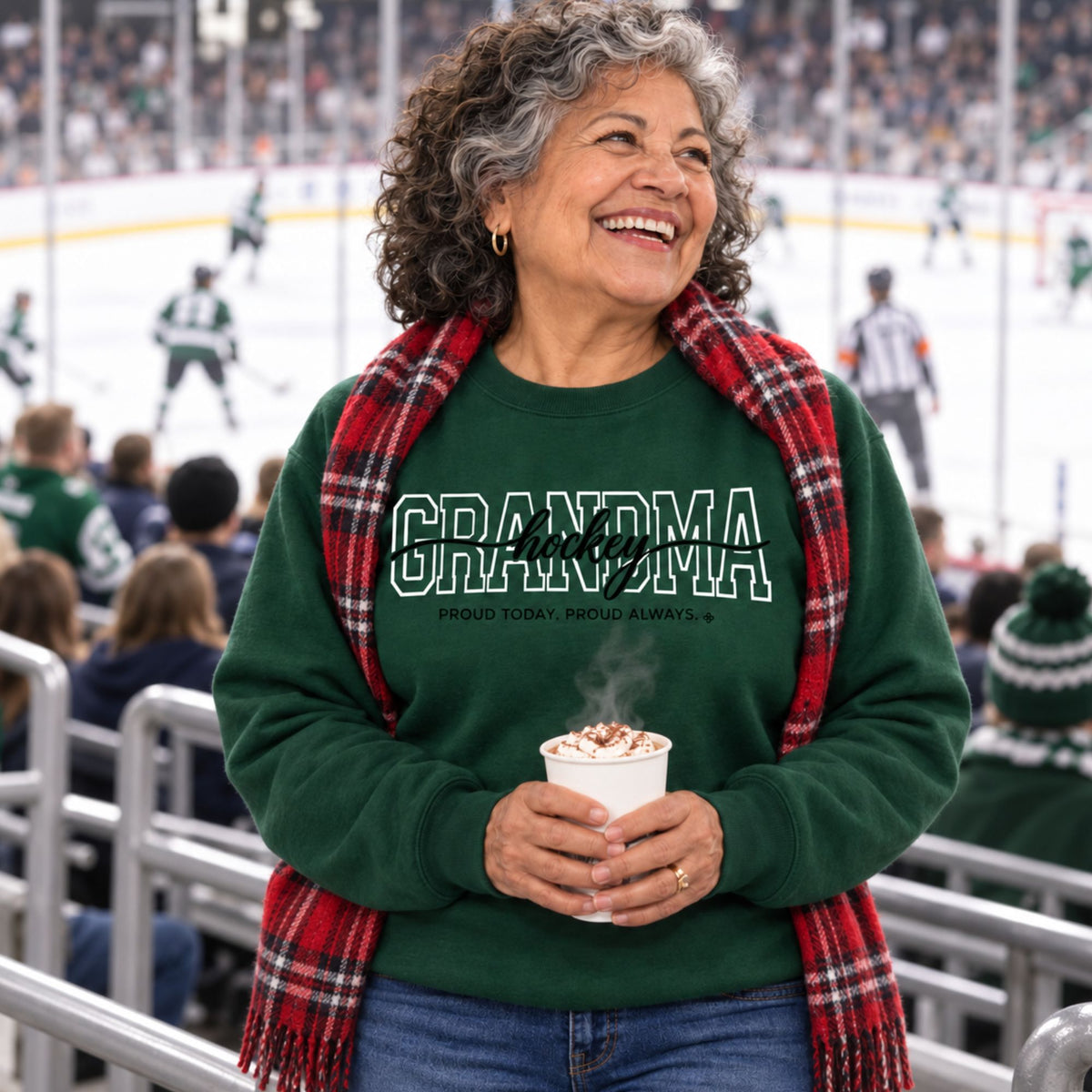 hockey grandma sweatshirt full