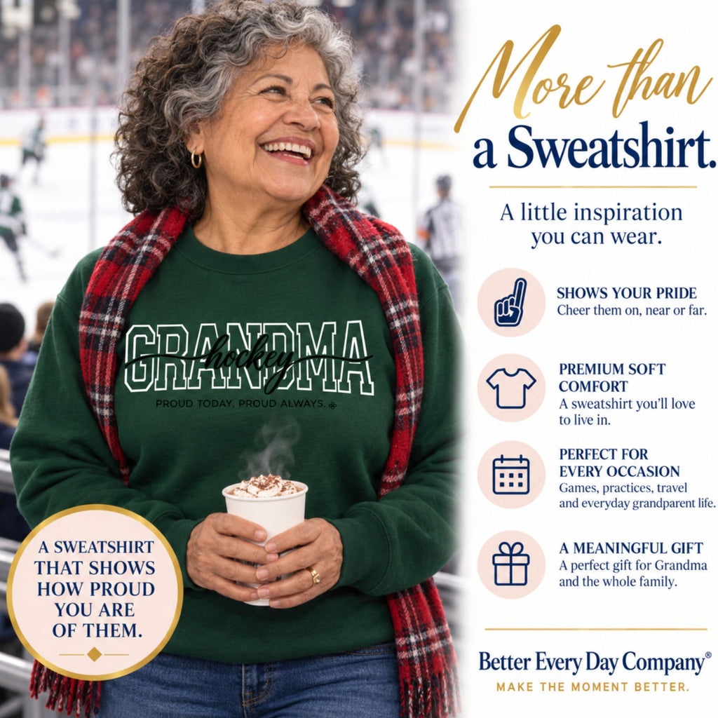 hockey grandma sweatshirt main