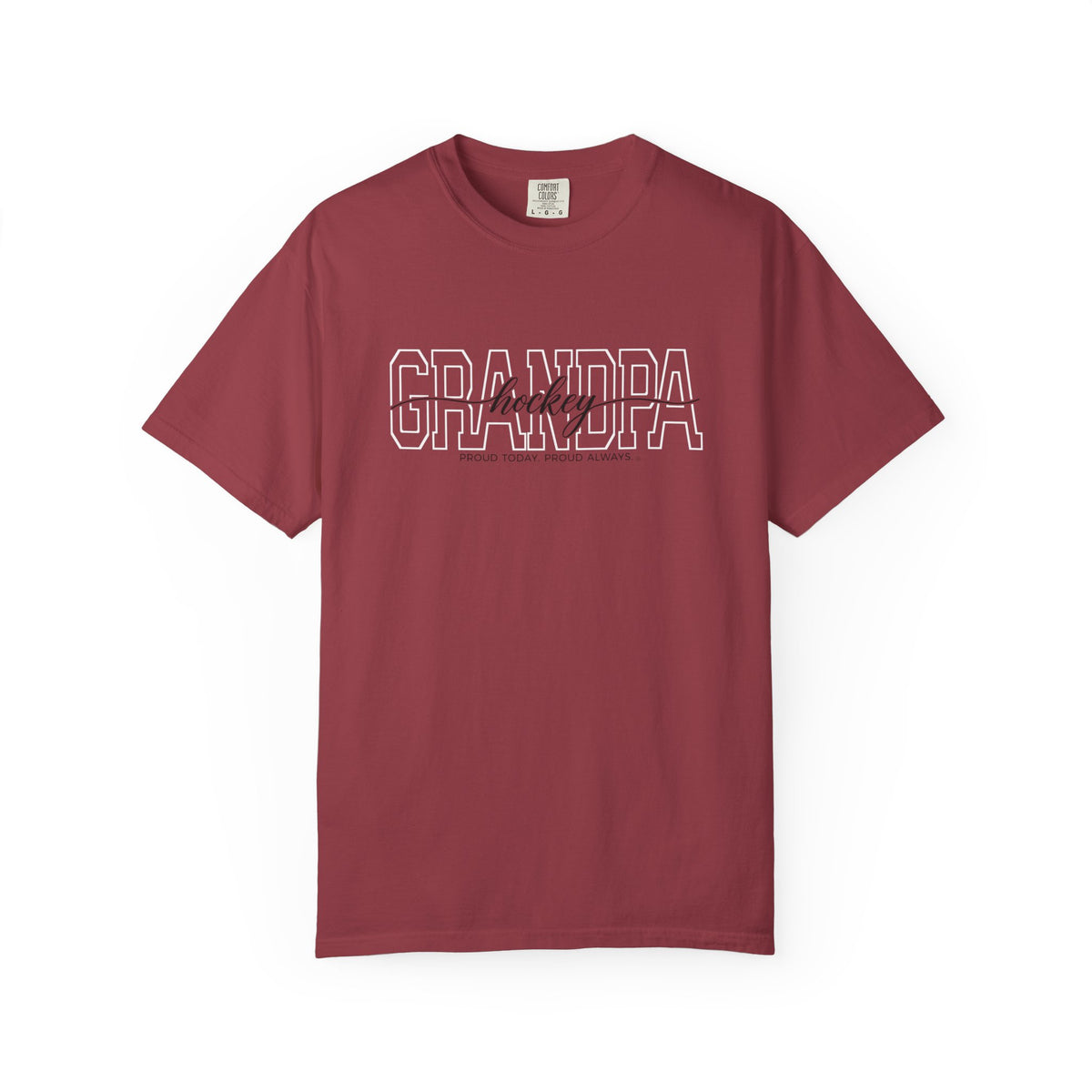 Hockey Grandpa shirt - Maroon