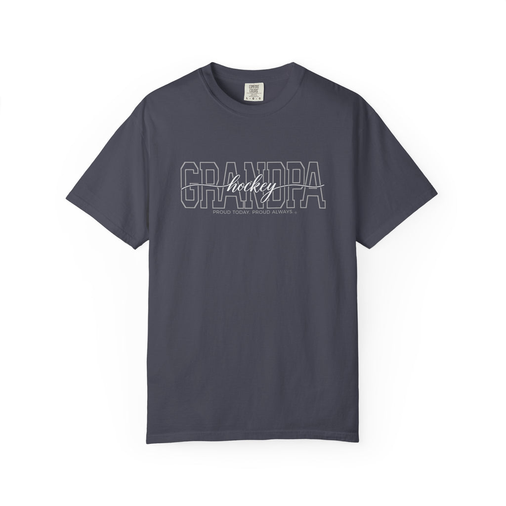Hockey Grandpa shirt - Navy