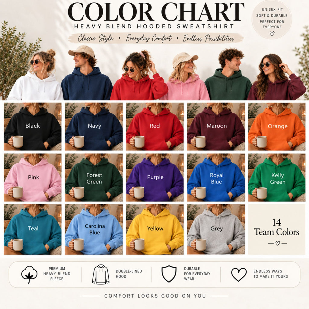 Hockey Mama Hoodie - Proud Today. Proud Always. | Choose Your Team Color | Gildan Hoodie
