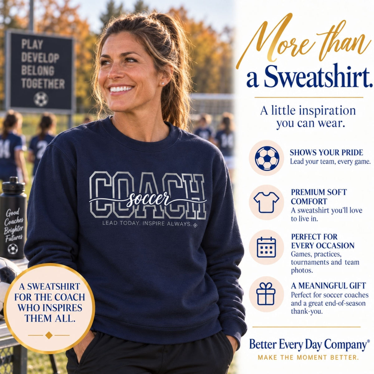 soccer coach sweatshirt main