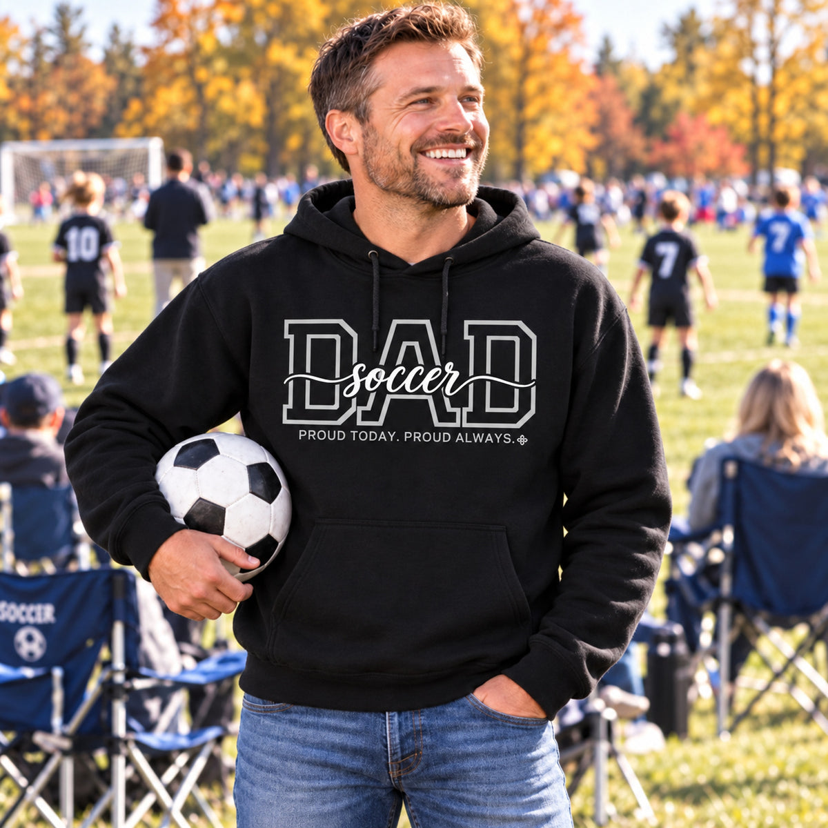 Soccer Dad Hoodie - full photo