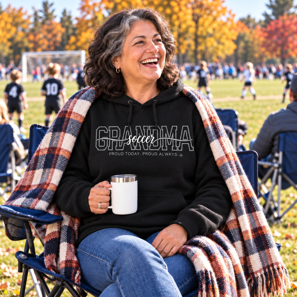 Soccer Grandma Hoodie - full photo