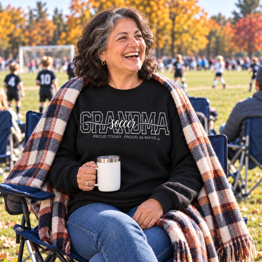 soccer grandma sweatshirt full