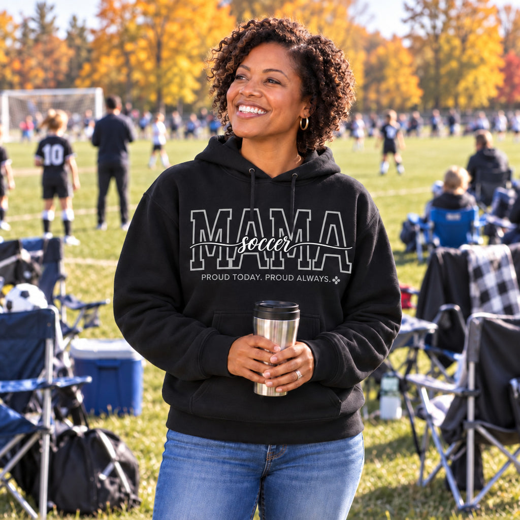 Soccer Mama Hoodie - full photo