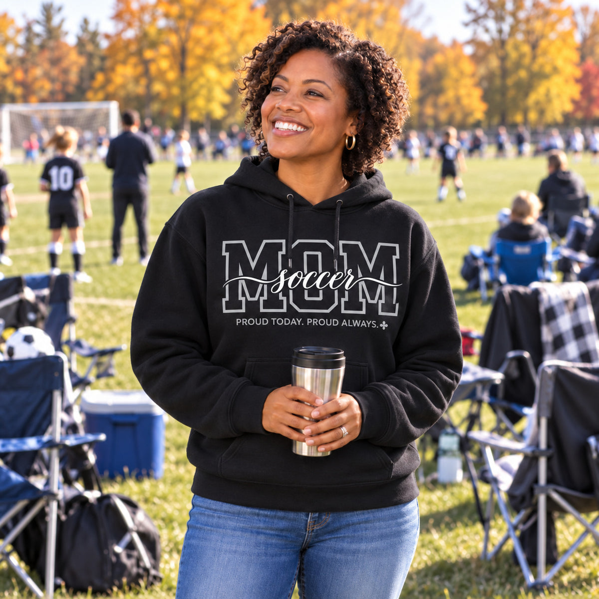 Soccer Mom Hoodie - full photo