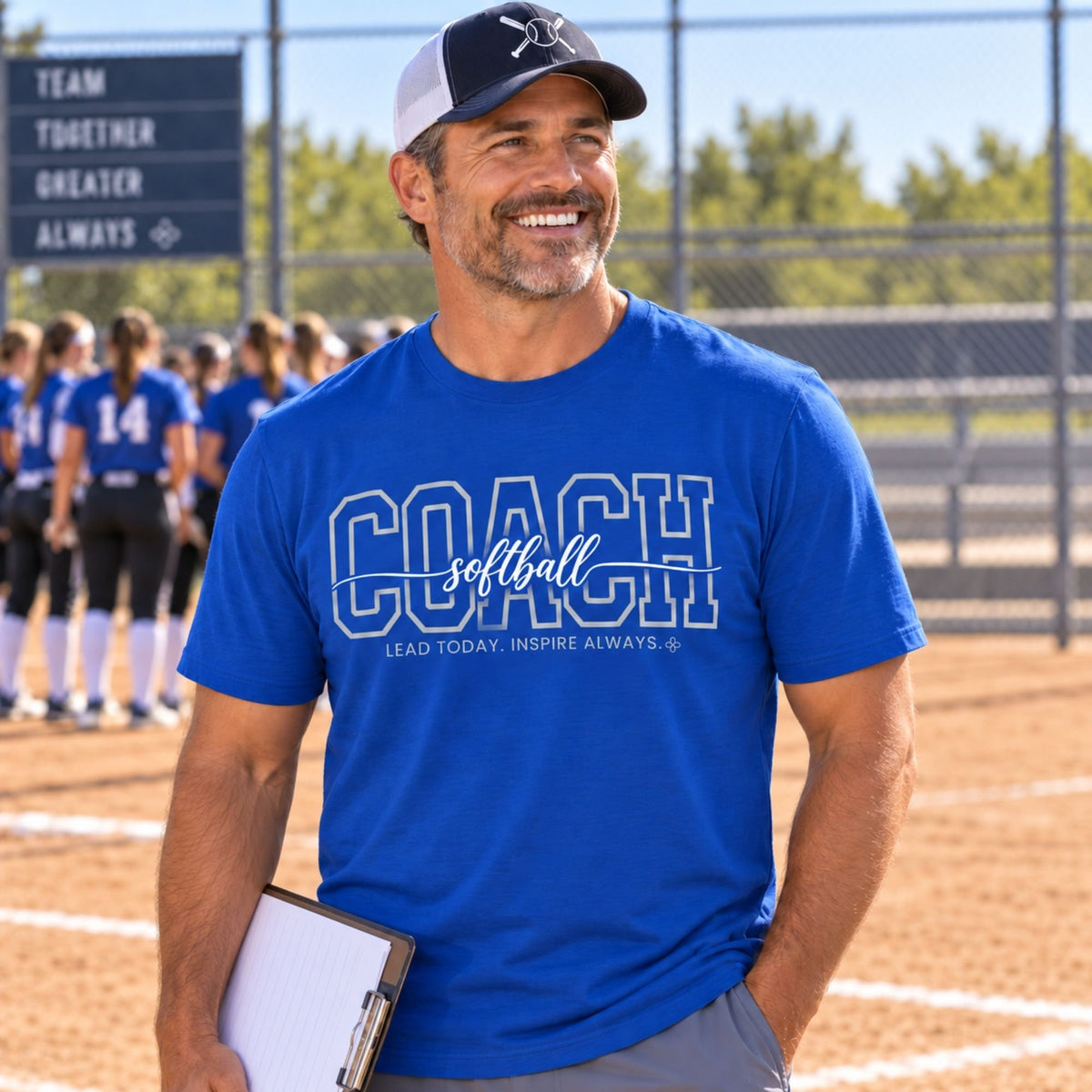 softball coach shirt full