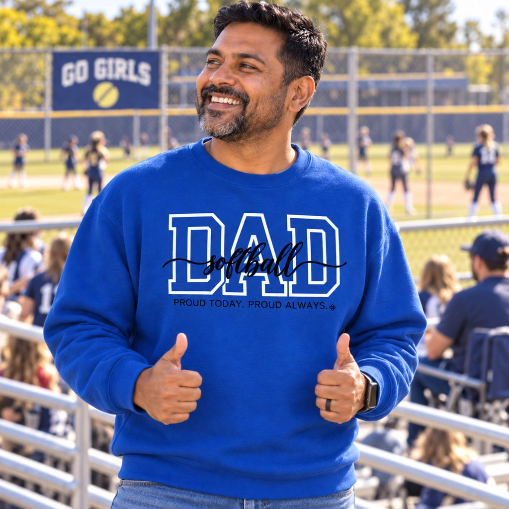 softball dad sweatshirt full