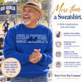 softball grandpa sweatshirt main