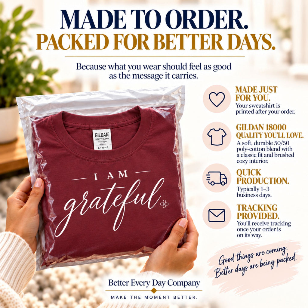 Made to order, packed for better days