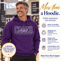 Volleyball Coach Hoodie - Proud Today. Proud Always.