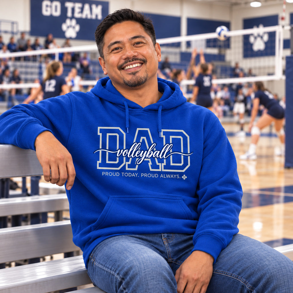 Volleyball Dad Hoodie - full photo