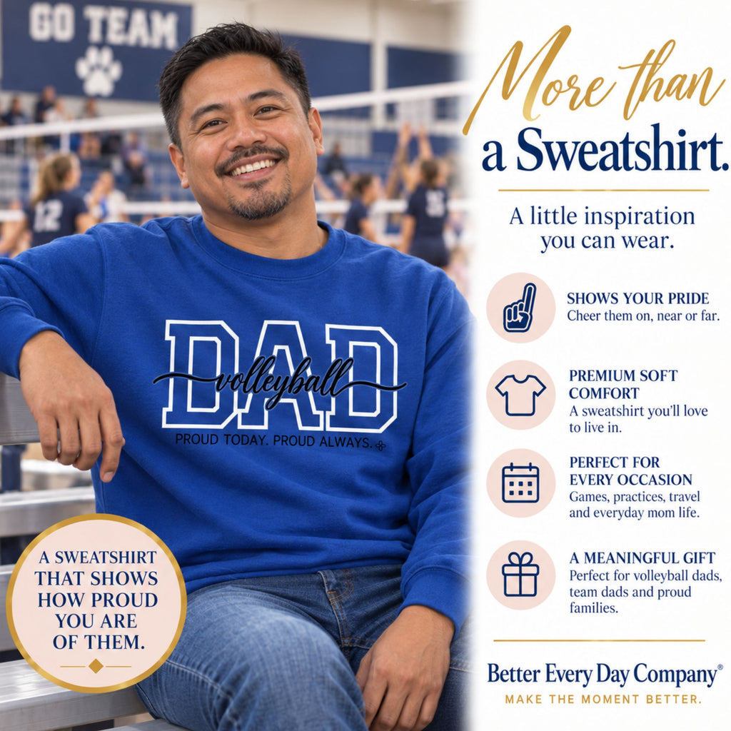 volleyball dad sweatshirt main