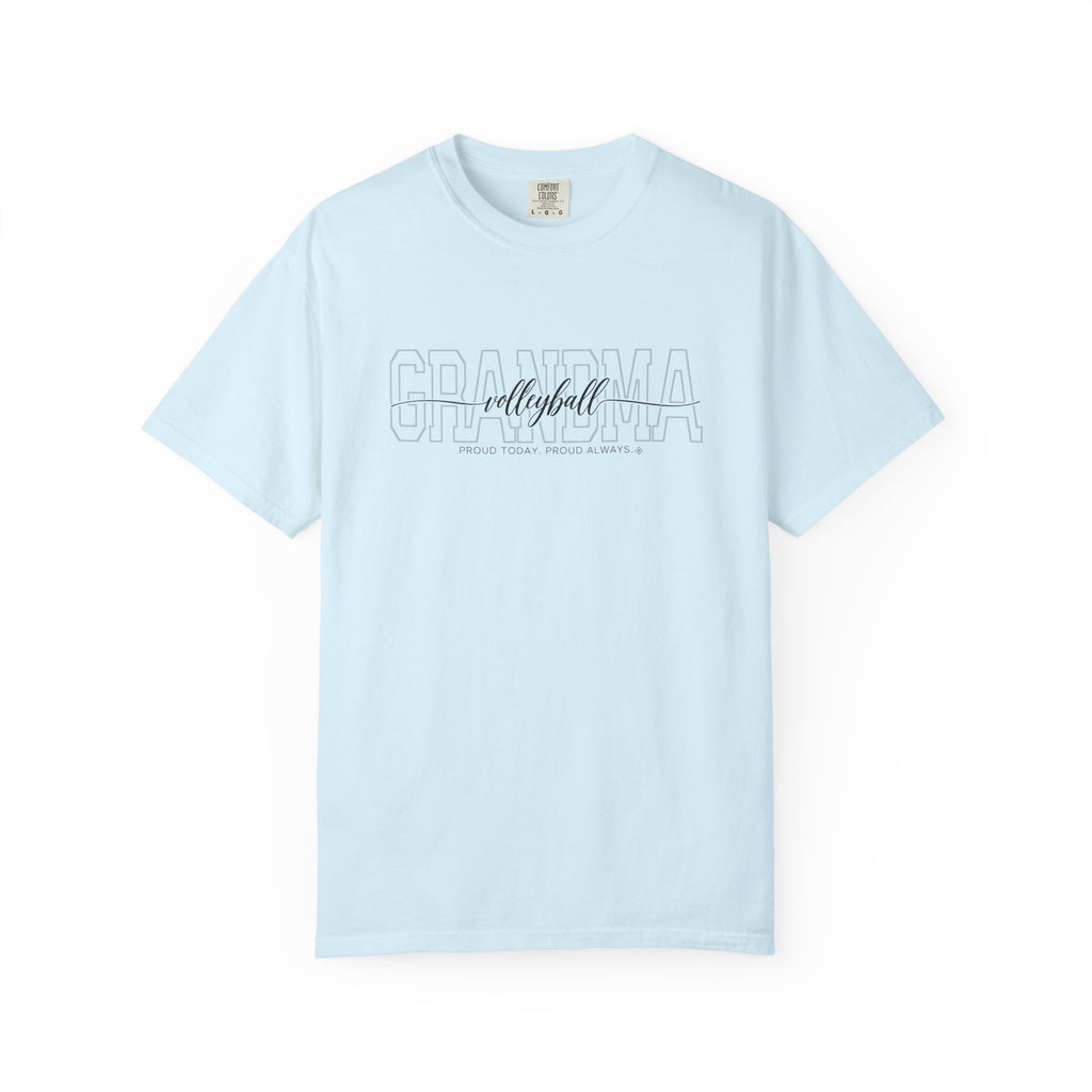 Volleyball Grandma shirt - Carolina Blue