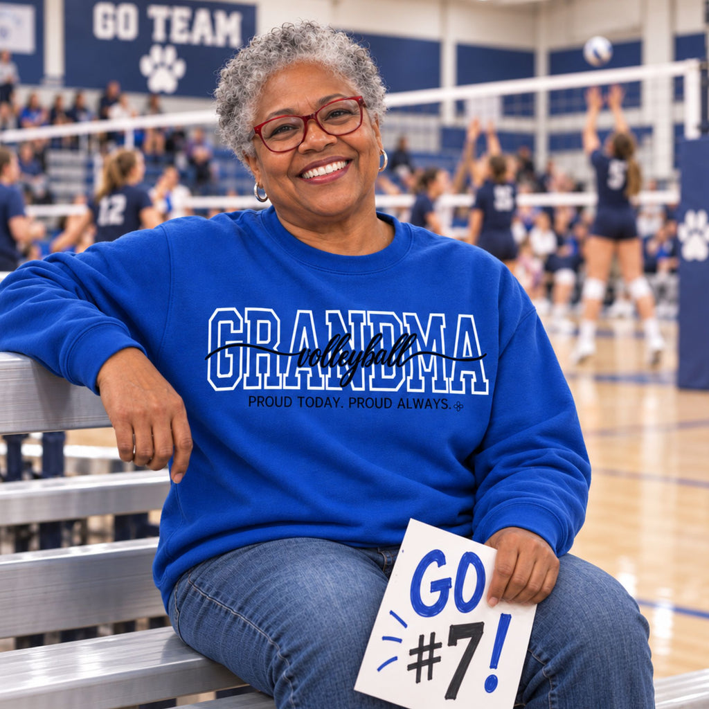 volleyball grandma sweatshirt full