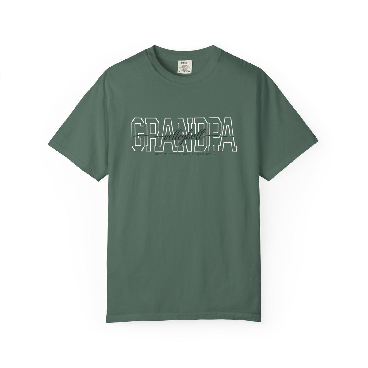 Volleyball Grandpa shirt - Forest Green