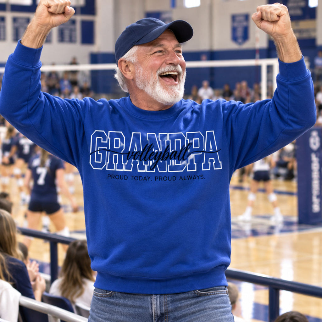 volleyball grandpa sweatshirt full