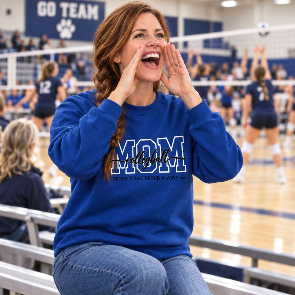 volleyball mom sweatshirt full