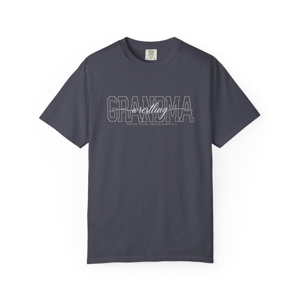 Wrestling Grandma shirt - Navy