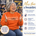 wrestling grandma sweatshirt main